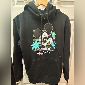 Disney Black Mickey Mouse Sweatshirt. Adult Small but on bigger side